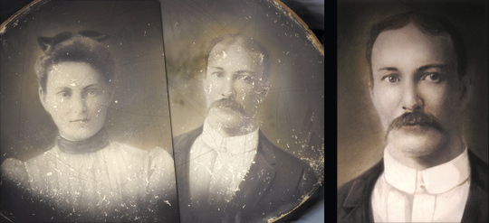 vintage photo restoration